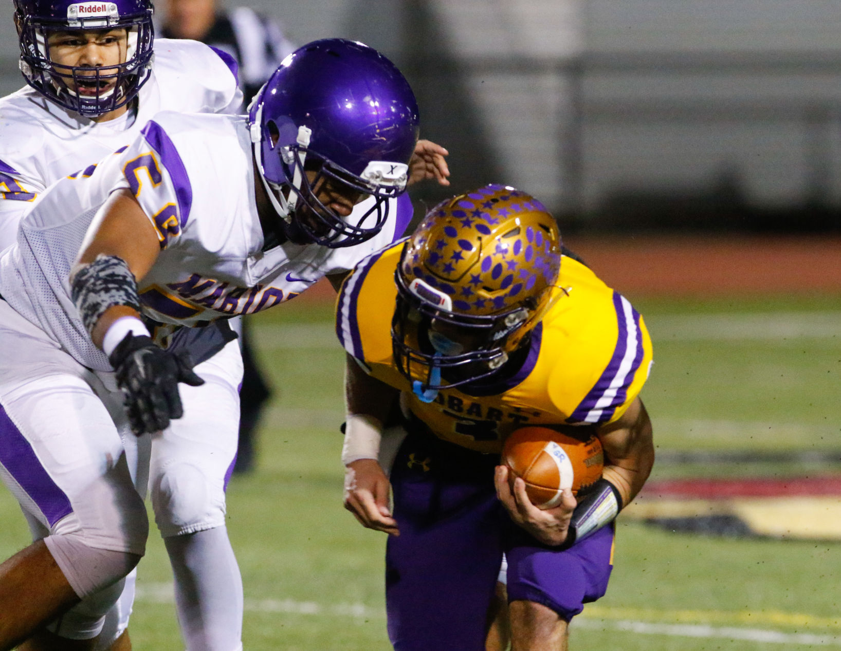 4A football semistate: Hobart vs. Marion